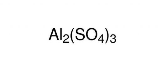 Alüminyum Sülfat Formülü